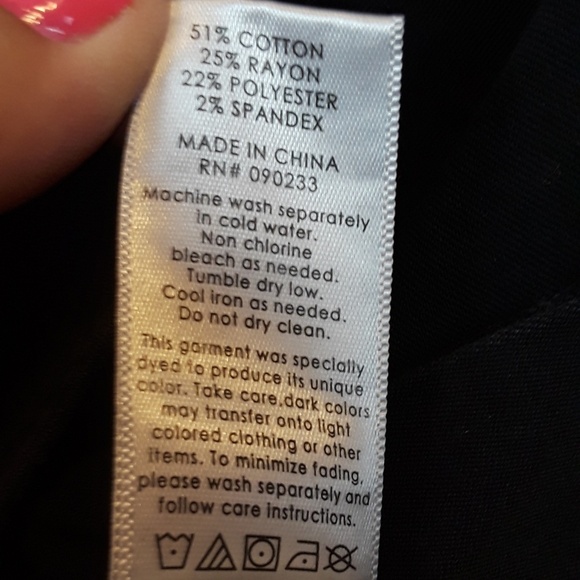 PACSUN Black distressed Jegging size 24 - Picture 4 of 7